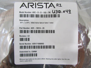 Arista AOC-S-S-10G-7M