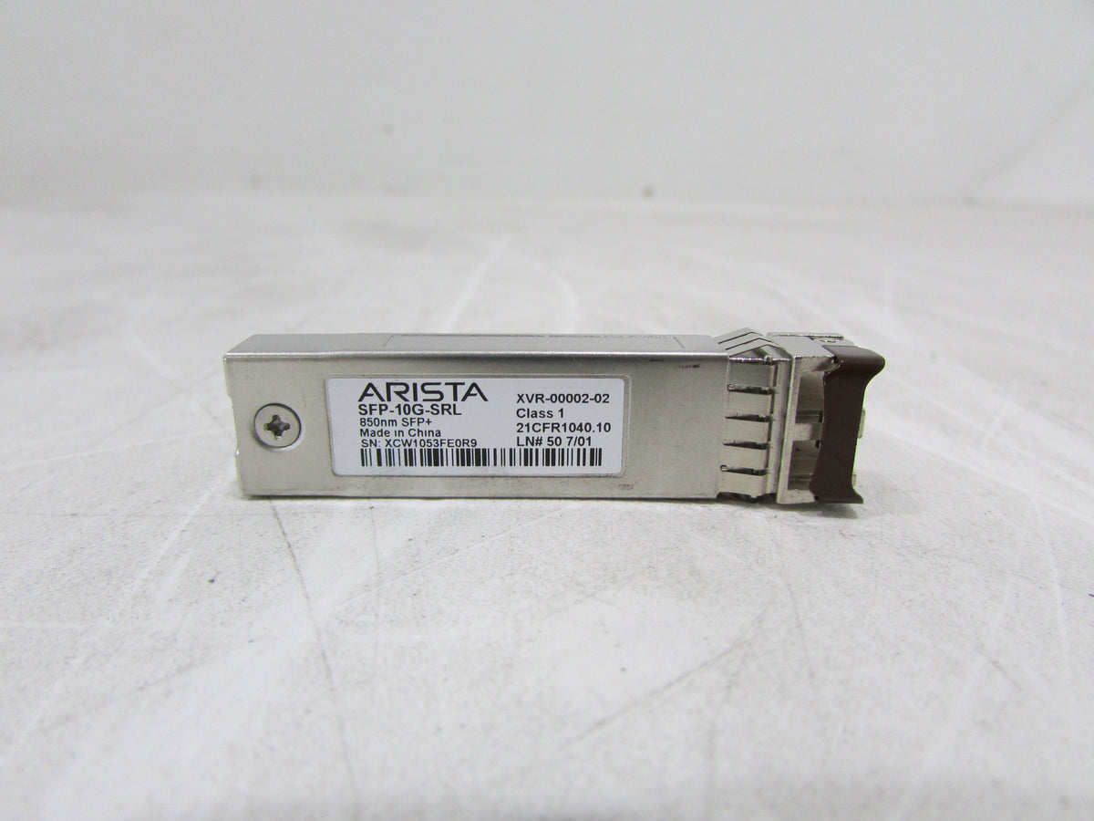 Arista SFP+ 10G SR Arista SFP-10G-SR-ARISTA 10GB SFP+ Module
