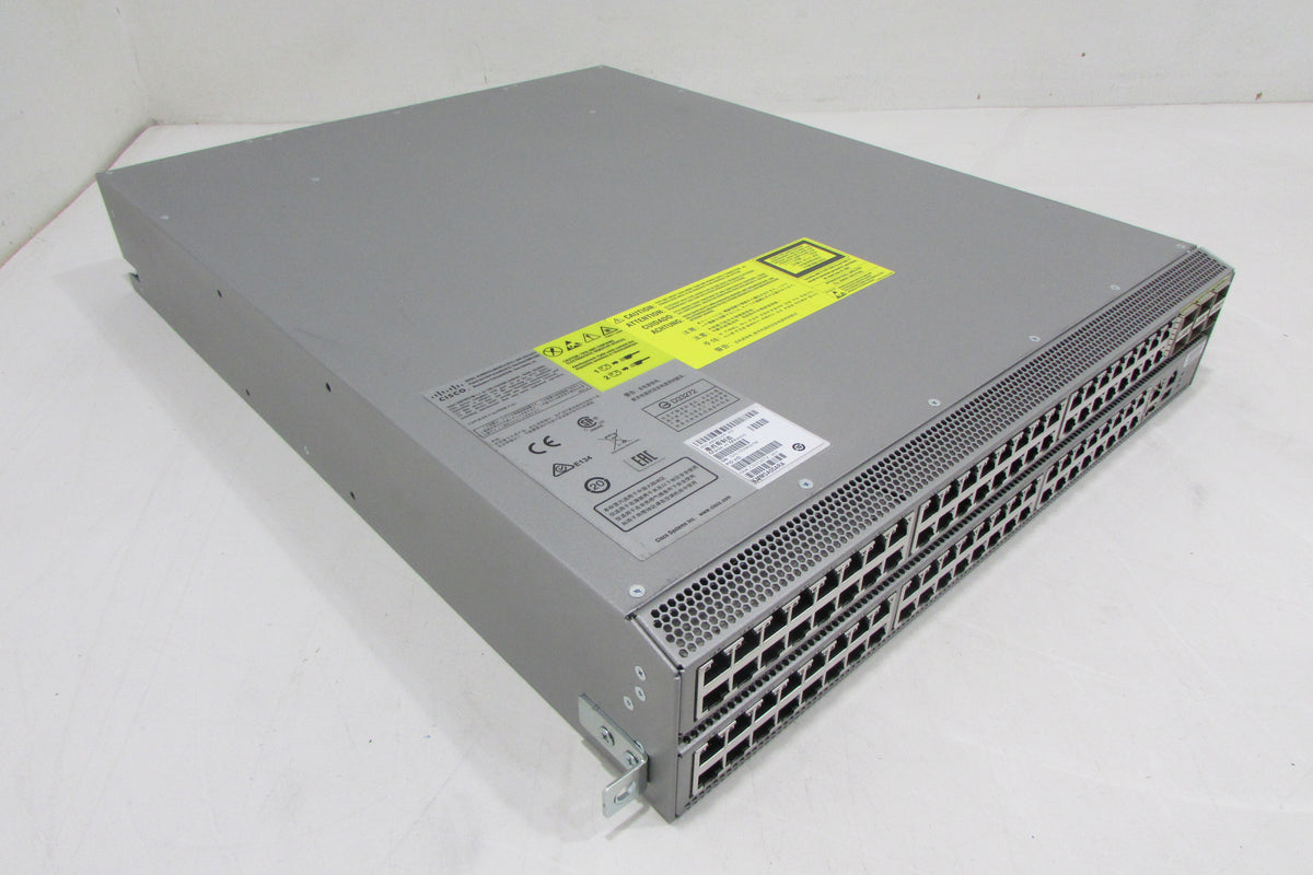 CISCO N9K-C93120TX NEXUS SWITCH 96 x 10GBase-T + 6 x 40 Gigabit QSFP CISCO N9K-C93120TX NEXUS SWITCH 96 x 10GBase-T + 6 x 40 Gigabit QSFP