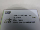 Cisco ONS-CC-40G-LR4