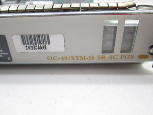 Cisco  OC-48/STM-16-SR-SC-POS