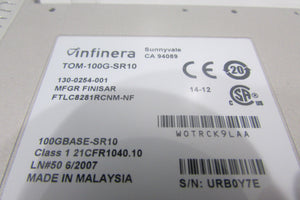 Infinera TOM-100G-SR10