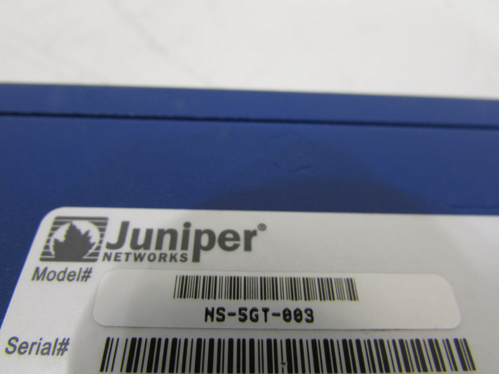 Juniper NS-5GT-003 – NW Remarketing Inc