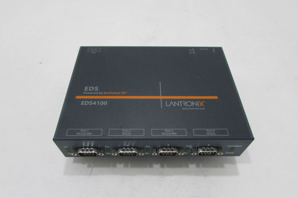Lantronix Ethernet Modules EDS4100 4Port Server POE Global Power Sup-