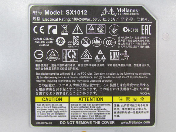 Mellanox MSX1012B-2BFS