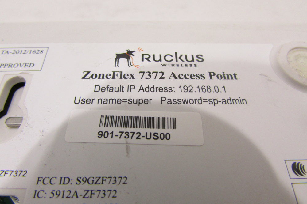 Ruckus ZoneFlex 7372 NW Remarketing Inc