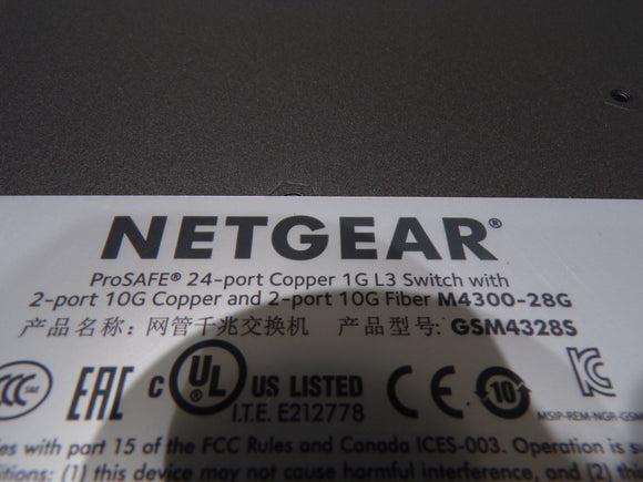 NETGEAR M4300-28G