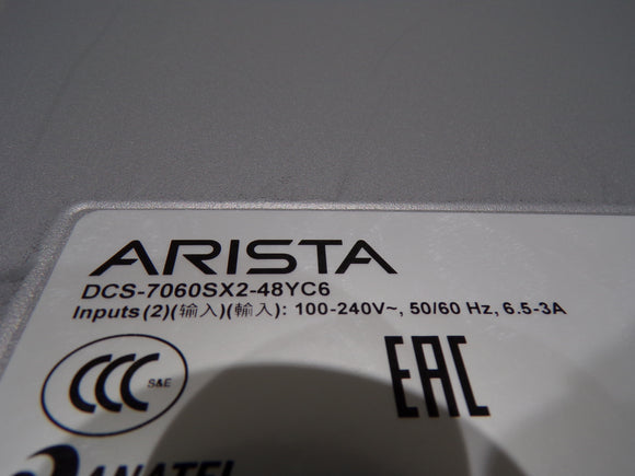 Arista DCS-7060SX2-48YC6-R
