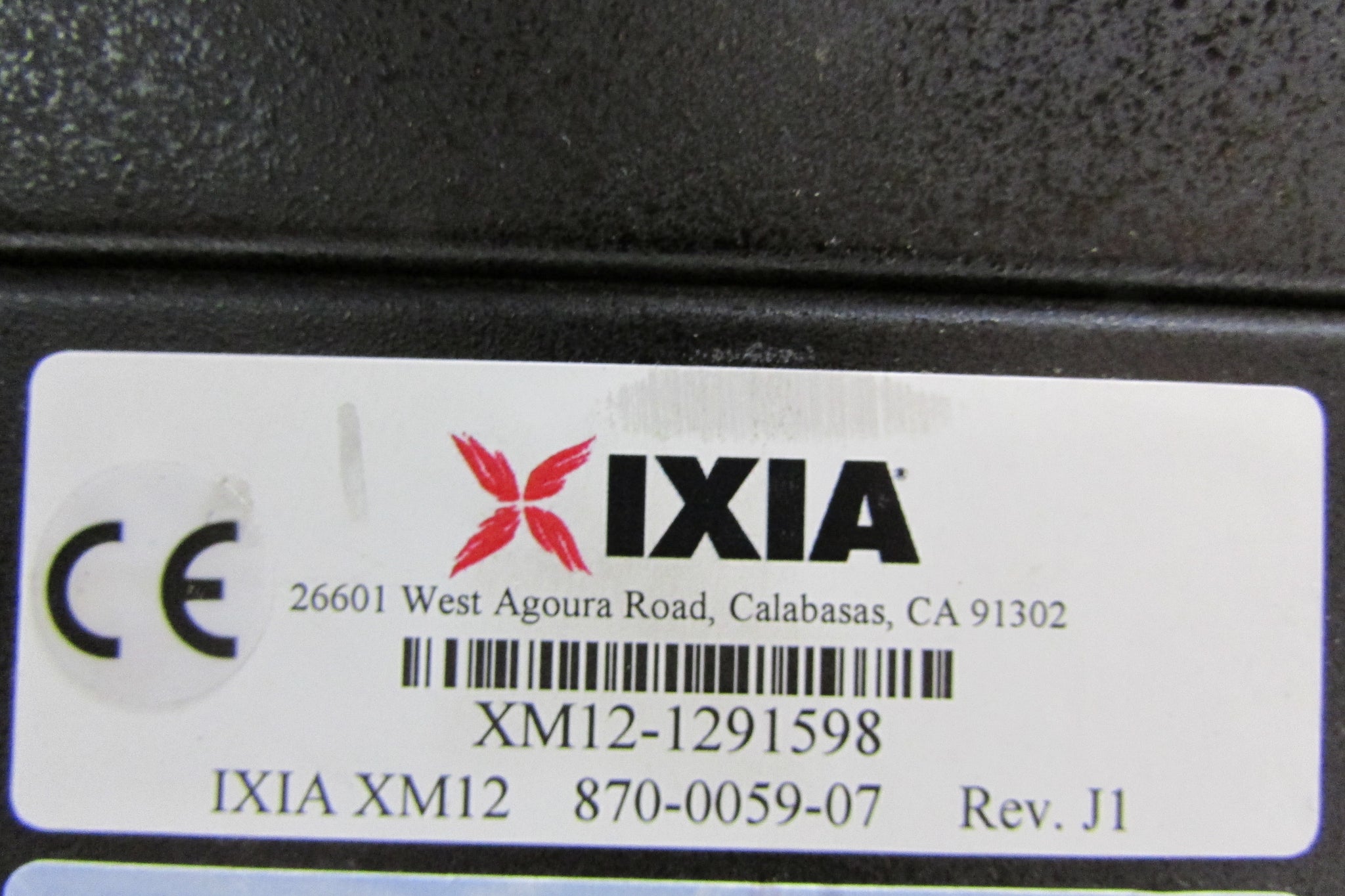 IXIA Optixia XM12 – NW Remarketing Inc