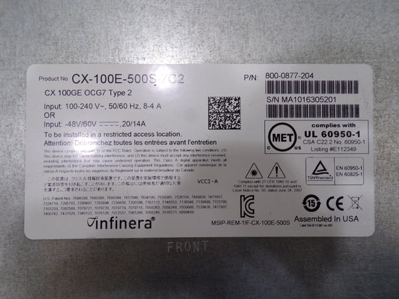 Infinera CX-100E-500S-7C2