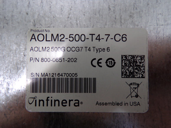 Infinera AOLM2-500-T4-7-C6
