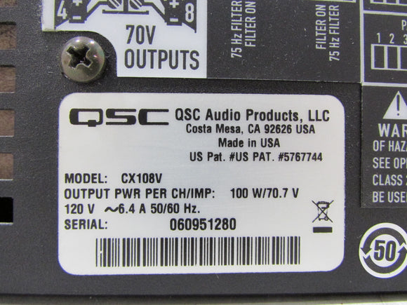 QSC Systems CX108V