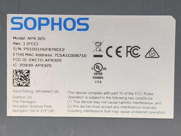 Sophos APX 320