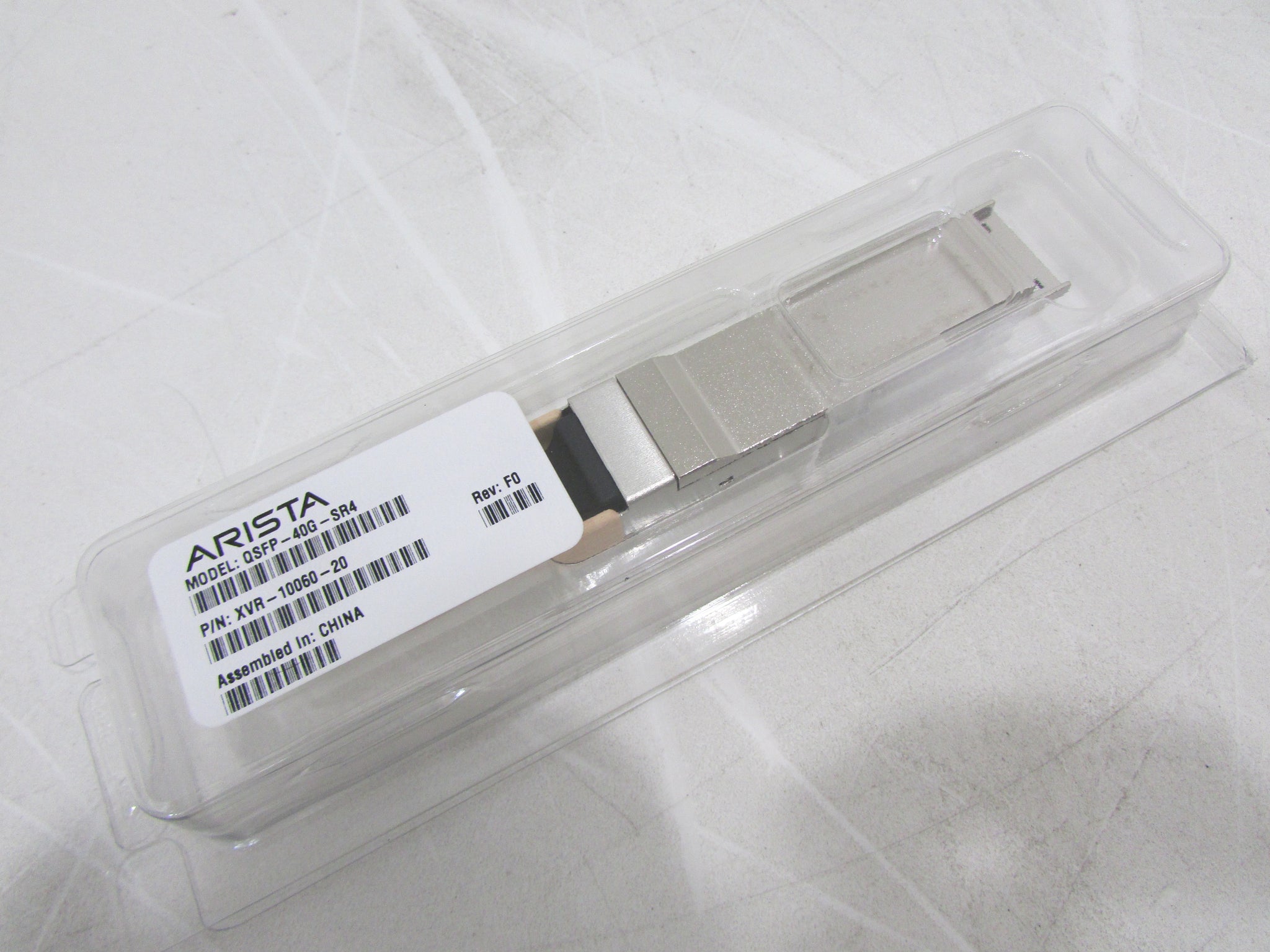 Approved Networks 40G QSFP+ SR4 Transceiver For Arista (XVR-10060-20) - Used, Fully Functional