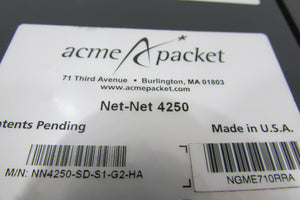 Acme Packet NN4250-SD-S1-G2-HA