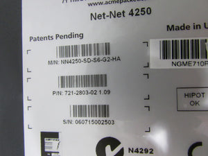 Acme Packet NN4250-SD-S6-G2-HA