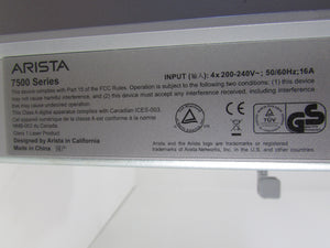 Arista DCS-7508-BND