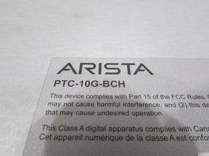 Arista PTC-10G-BCH