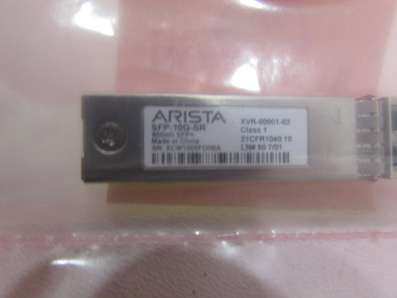 Arista  XVR-00001-02