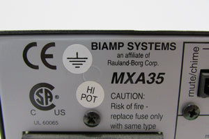 BIAMP Systems MXA35
