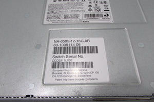 Brocade X-6505-12-16G-0R