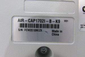 Cisco AIR-CAP1702I-B-K9