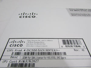 Cisco DCNM-SAN-M97EK9