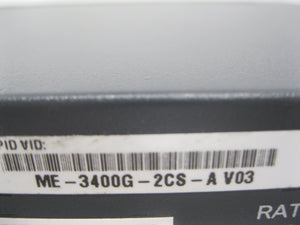 Cisco ME-3400G-2CS-A