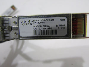 Cisco SFP-H10GB-CU2-5M