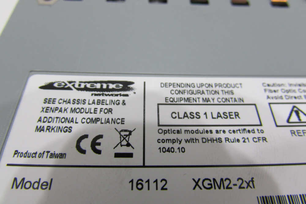 Extreme Networks XGM2-2XF – NW Remarketing Inc