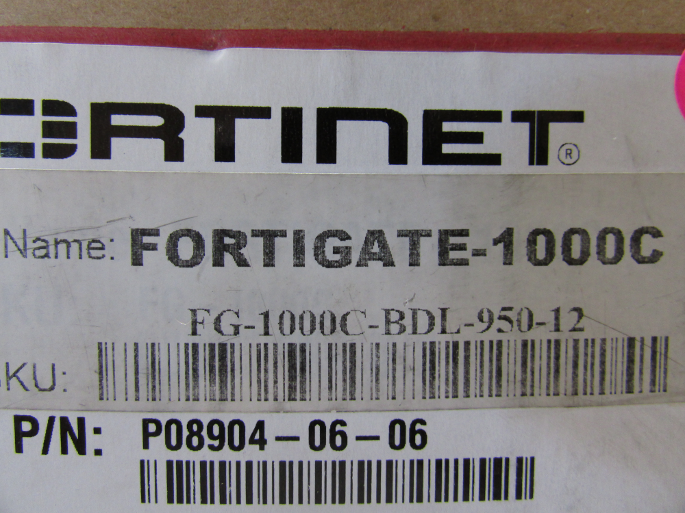 Fortinet FG-1000C – NW Remarketing Inc