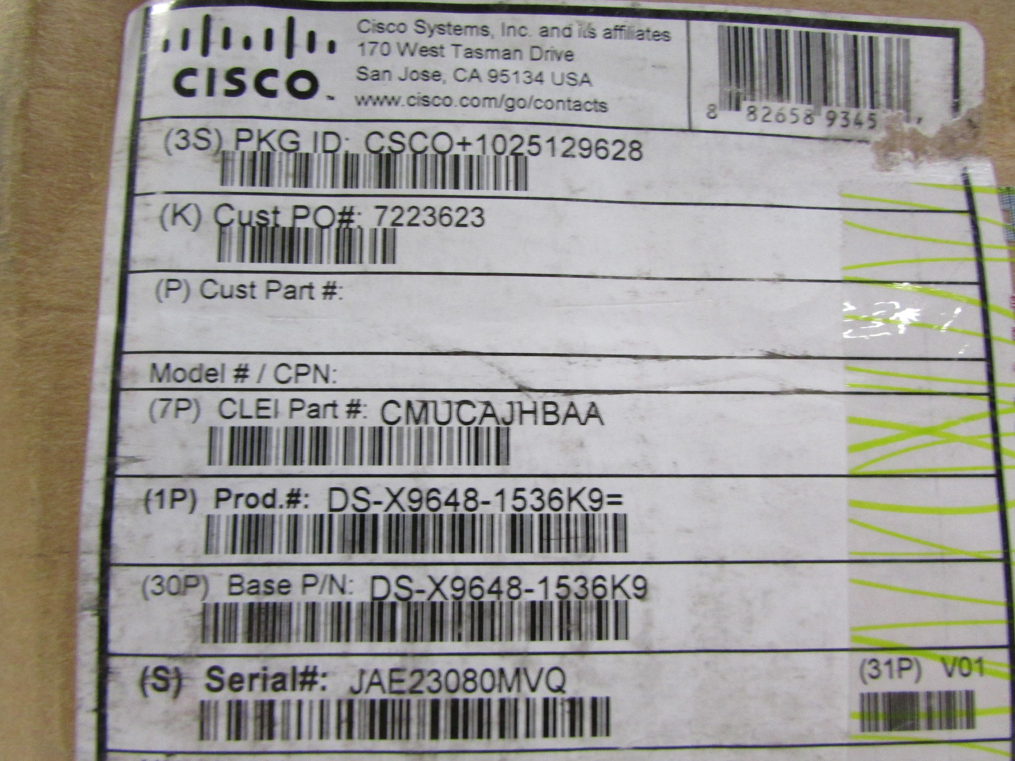 Cisco DS-X9648-1536K9 – NW Remarketing Inc