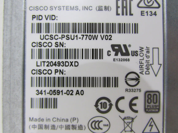 Cisco UCSC-PSU1-770W