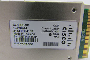 Cisco X2-10GB-SR 10-2205-04