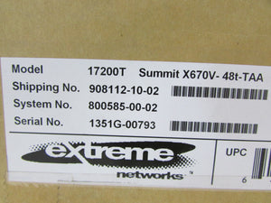 Extreme Networks X670V-48T-TAA