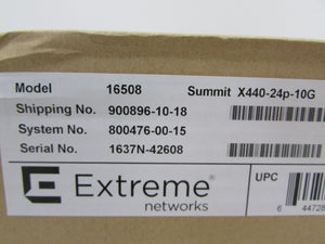 Extreme Networks Summit X440-24p-10G