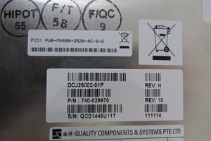 Juniper PWR-MX480-2520-AC – NW Remarketing Inc