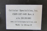 Cellular Specialties, Inc. CS09-187-449