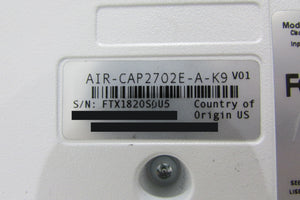 Cisco AIR-CAP2702E-A-K9