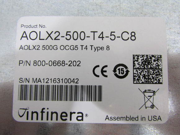 Infinera AOLX2-500-T4-5-C8