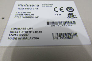 Infinera TOM-100G-LR4