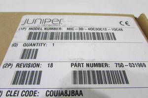 Juniper MIC-3D-4OC3OC12-1OC48