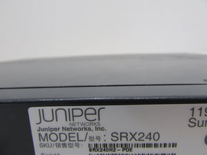 Juniper SRX240H2-POE