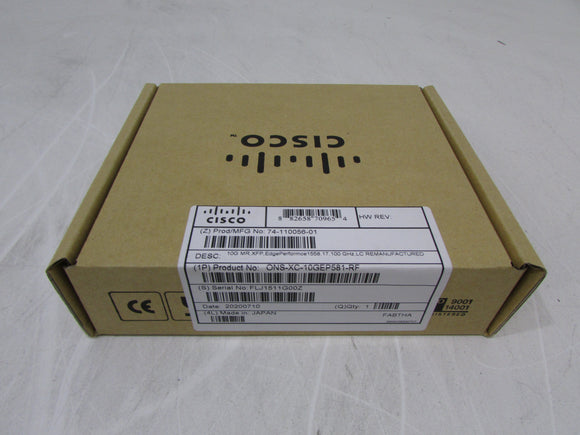 Cisco ONS-XC-10G-EP58.1