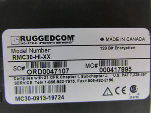 RuggedCom RMC30-HI-XX