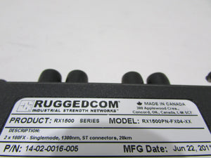 RuggedCom RX1500PN-FX04-XX