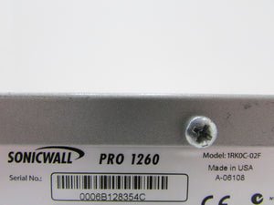 Sonicwall 1RK0C-02F